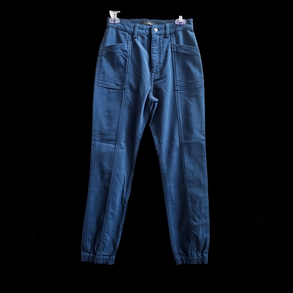 Mavi 'Anna' Denim Jogger Jeans  Dark Wash Blue Size 27 NWT - Picture 9 of 13